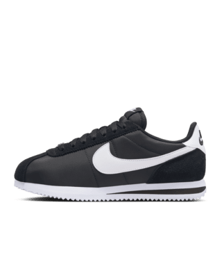 Black and gray nike cortez best sale